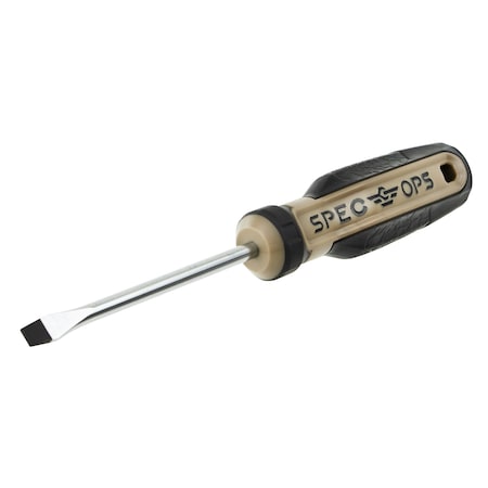 Spec Ops Slotted Screwdriver, 1/4-in x 4-in SPEC-S2-14